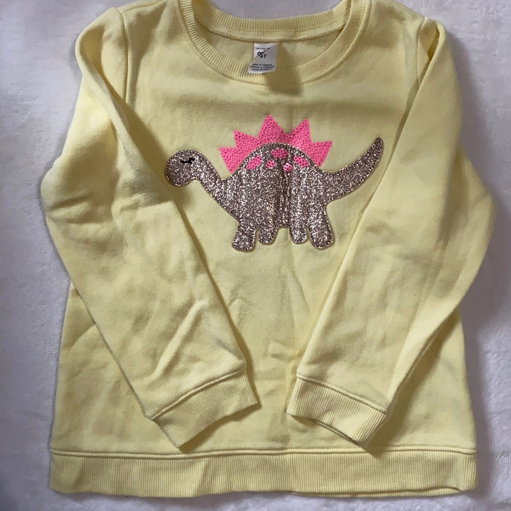 Girls Dino sweater